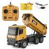 Huina 573 Large Dump Truck Alloy Huina La Earth Truck Remote Control Engineering Vehicle Charging Car Children Toy Birthday Gift 5