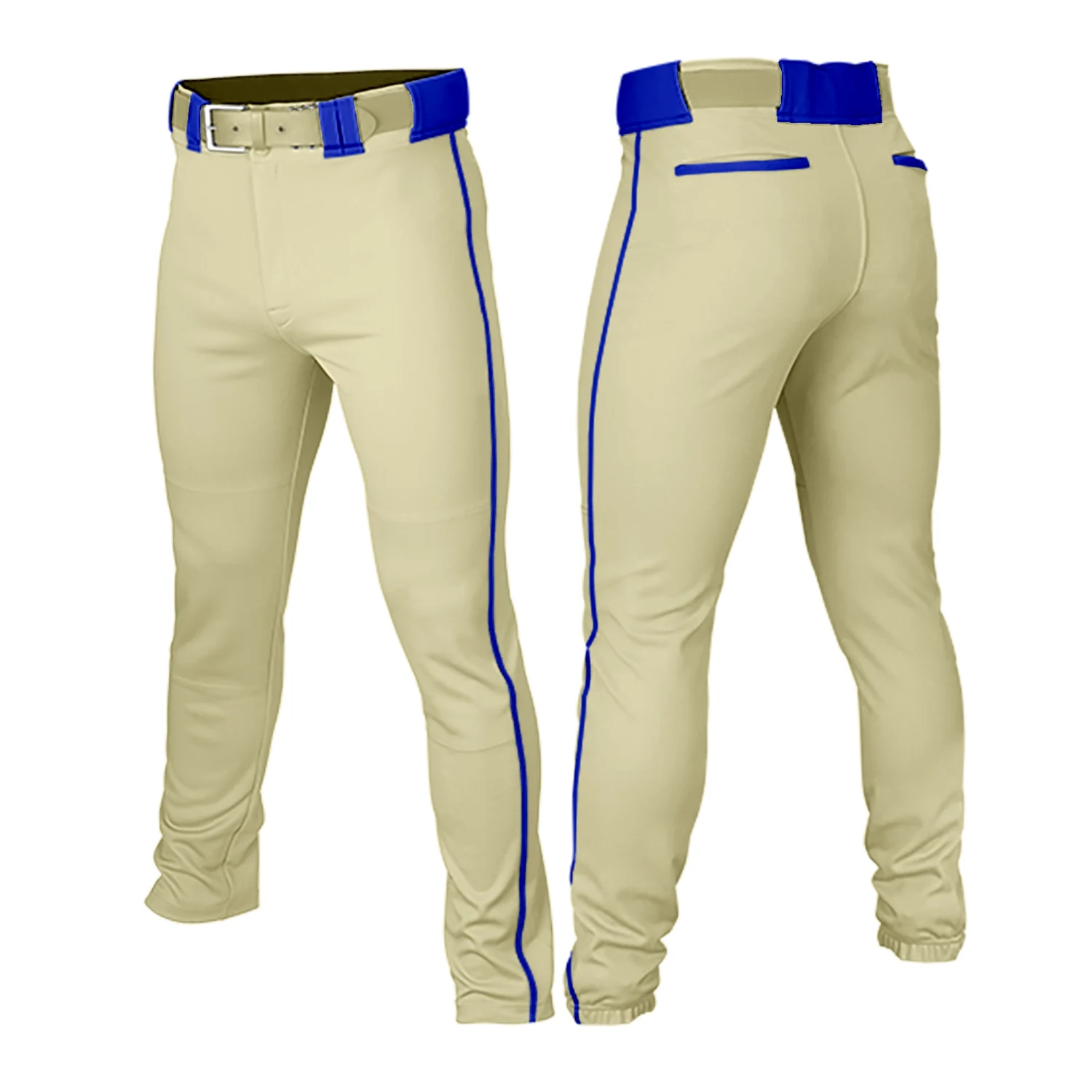 Custom Baseball Pants for Men Youth Solid Color Training Trousers Casual Running Hiking Pants with Pockets mens climbing pants