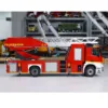 Toys 1:14 RC Fire Truck Rescue Fire Vehicle Painted Finished Radio Control Trucks Light Sound Motor Car for Boys 5