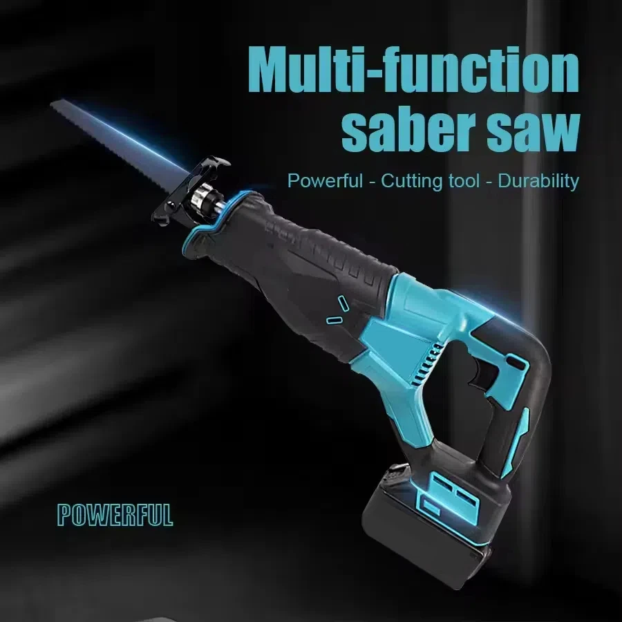 Cordless Recipro Saw Brushless Reciprocating Saw Multifunctional Outdoor Power Tools Handheld Mini No battery