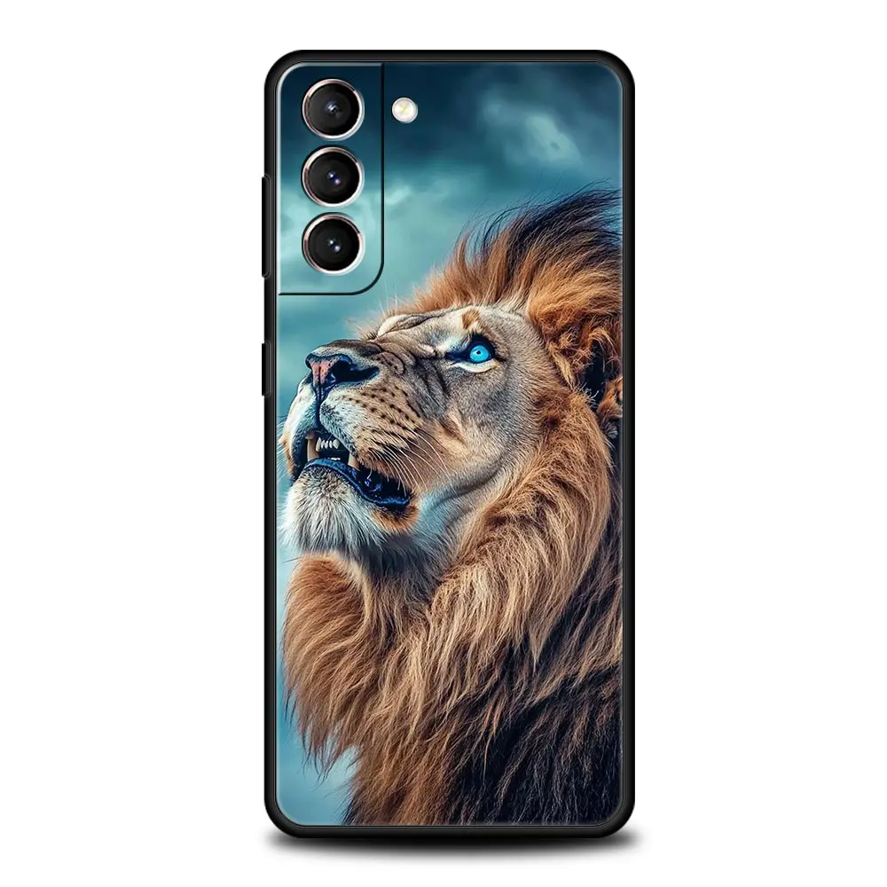 Lion King Animal Soft TPU Phone Case - Vibrant and Durable Cover
