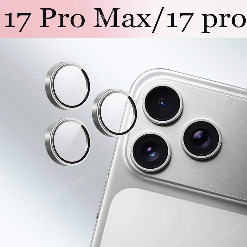 Ultimate Metal Camera Lens Protector | 3D Snap-On Anti-Scratch Glass Film