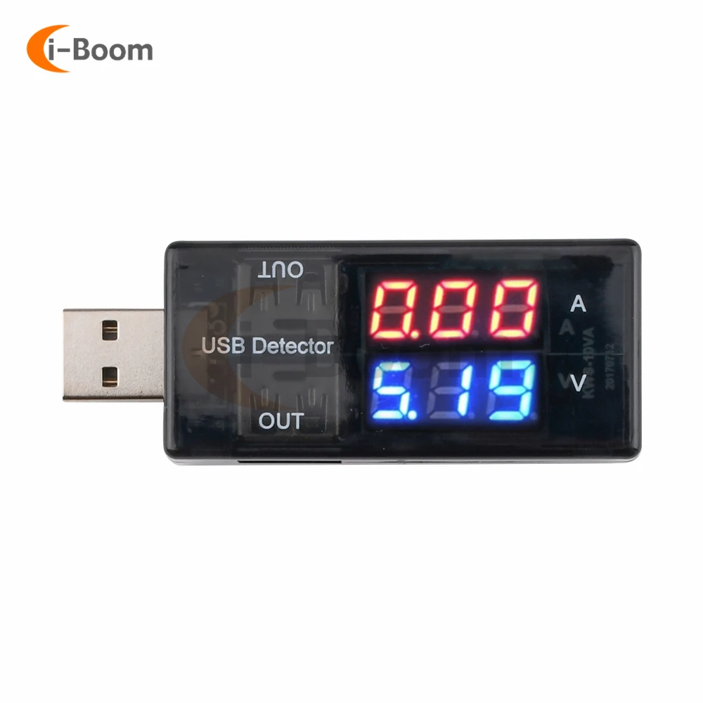 USB Power Meter Cell Phone Charging Power Detection Instrument Mobile Power Home Appliance Power Detection Dual USB Output