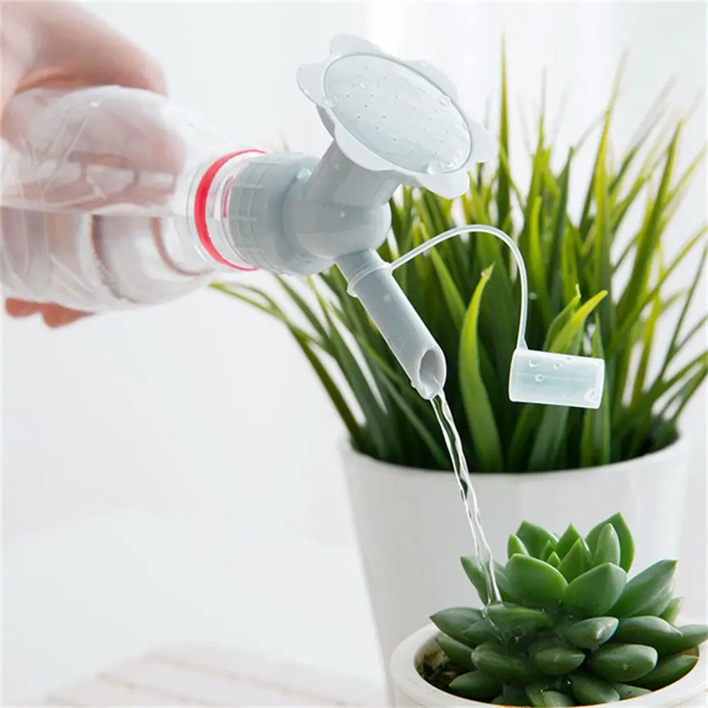 

Spray Pots Plant Tools Portable Bottle Cans Sprayer 2 In 1 for Flower Plastic Sprinkler Nozzle Watering Irrigation