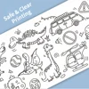 Children's Drawing Roll DIY Coloring Paper Roll Color Filling Paper Graffiti Scroll Paper-cut Kids Painting Toy Educational Toys 2