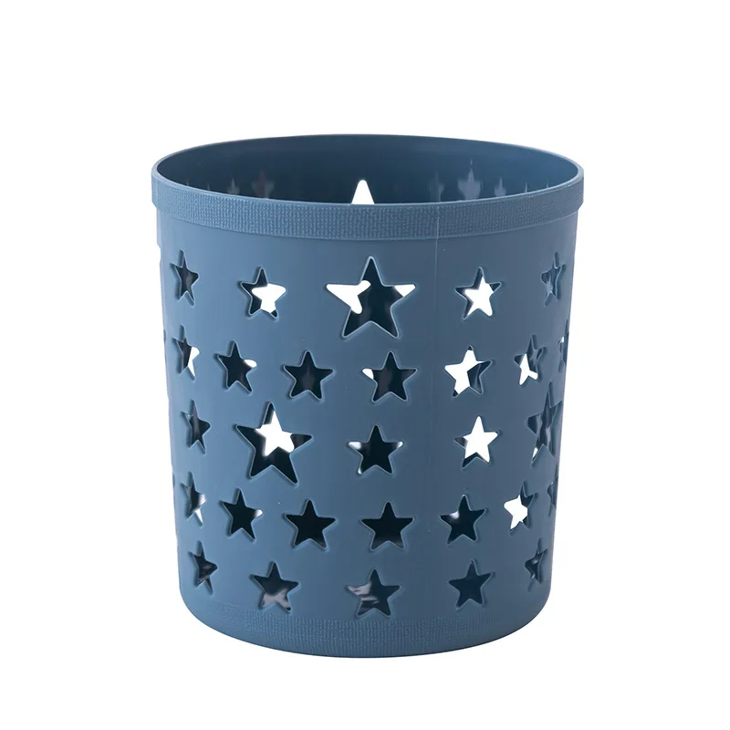 Creative Hollow Stars Pen Pencil Pot Holder Brush Storage Container Desk Organizer Plastic Stationery Pen Holder Office Supplies pen holder pen and brush holder desk organizer brush holder