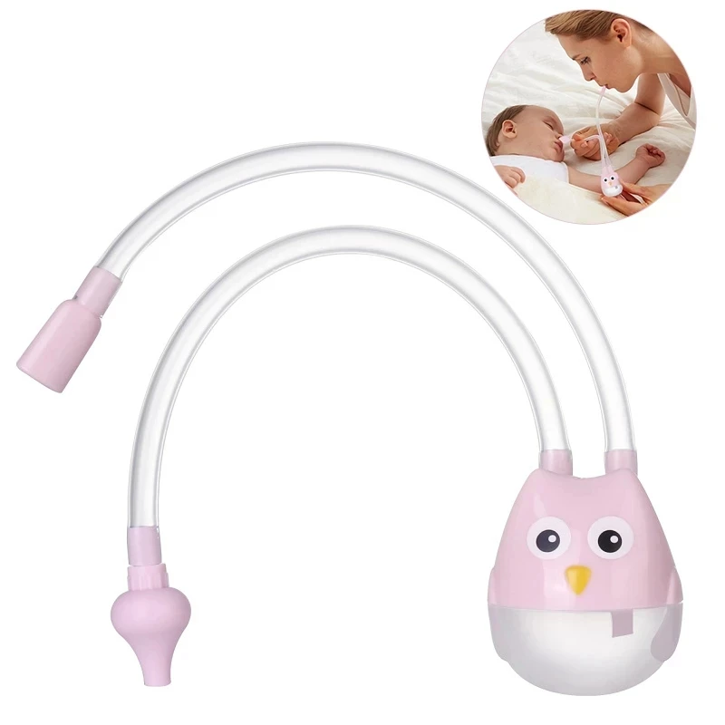 Newborn Baby Nasal Aspirator Children Nose Cleaner Sucker Suction Tool Protection Health Care Baby Mouth Nasal Suction Device nasal aspirator