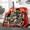 Game Red Dead Redemption Series Blanket John Marston Blanket Flannel Decoration Home Bedspread Cowboy Characters Blanket 3