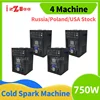 750W Cold Sparks Machine Flight Case Stage Sparkler Wedding Cold Spark Stage Effect Machine Indoor Outdoor Ti Powder 1
