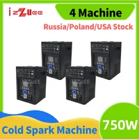 750W Cold Sparks Machine Flight Case Stage Sparkler Wedding Cold Spark Stage Effect Machine Indoor Outdoor Ti Powder 1