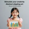 Squeegee Art Kids Paint Kit Childrens Painting Crafts Creativity Set Dot Painting Art Kits Boys Girls Birthday Christmas Gifts 5