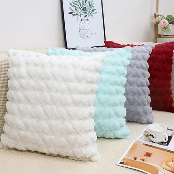 45cm Modern Minimalist Love Heart Pillowcase Living Room Sofas 1
