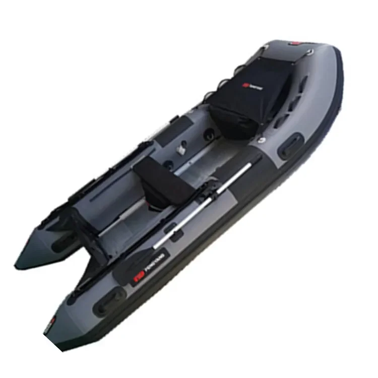 hot sale 380cm Inflatable Boats Fishing Raft Power aluminum floor Boat Zodiac Dinghy Tender Boat
