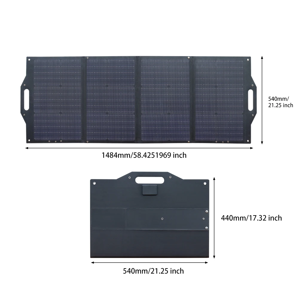 batteria pieghevole del pannello solare 100W per il generatore