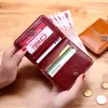 PU Leather Women's Wallets	Short Handbags Zipper Coin Wallet Credit Card Holder Luxury Designer Small Purses for Women 5