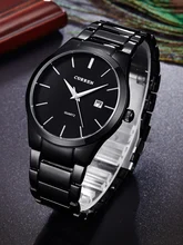  CURREN Top Brand Luxury Fashion Simple Men Watches Slim Steel Strap Waterproof Watch for Man Quartz Business Watch Clock 8106 