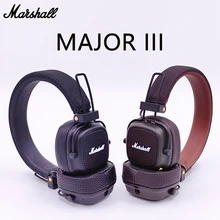 Marshall Major III 3 Wireless/Wired Headphones with Mic Deep Bass Gaming Earphones Folding Sports Rock Music Bluetooth Headset