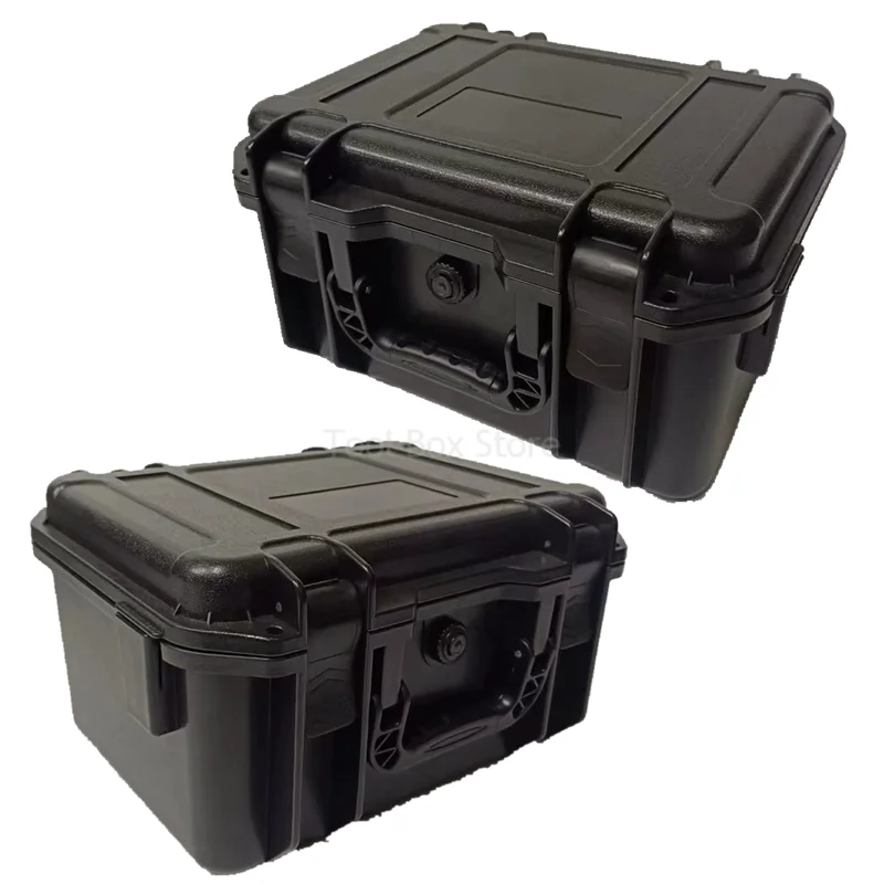 Plastic Tool box Waterproof Hard Case Bag Safety Instrument Case Storage Box Suitcase Shockproof Equipment Toolbox Organizer Tool Storage Box Plastic Tool Box Storage Organizer Box