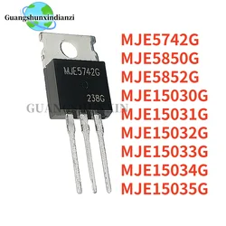10 PCS High - Performance TO - 220 Transistors - In Stock (MJE5742G)