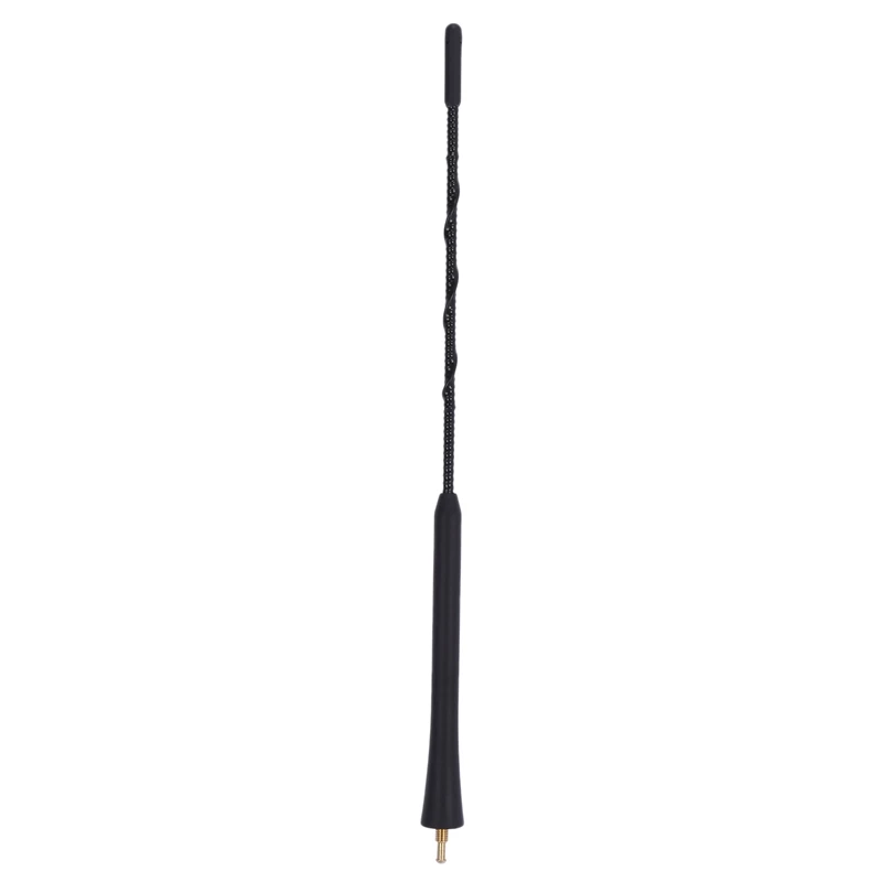 30 Cm Short Rod Antenna for Seat Ibiza 6L 6J Leon 1M 1P Skoda Altea 5P antenna rubber seal antenna mount clamp