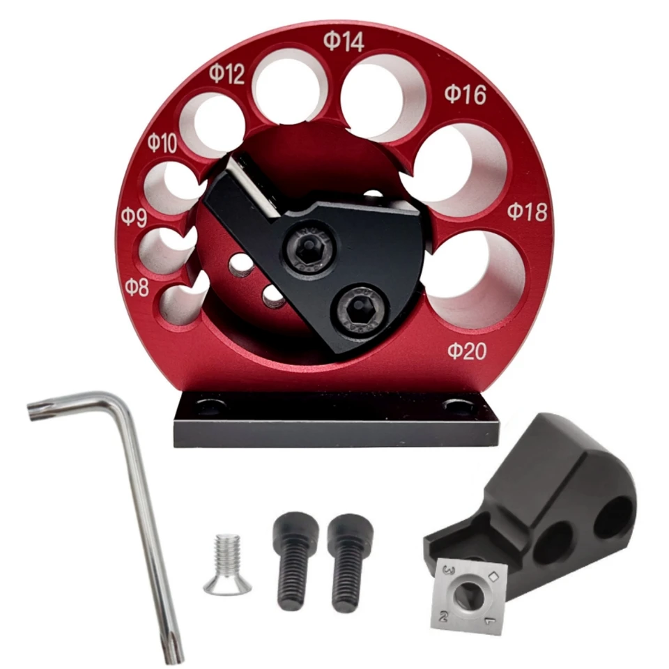 Kit Per Creare Tasselli In Legno Da 8mm A 20mm - Jig Regolabile Per Fresatrice, Durevole E Di Precisione - Foto 11