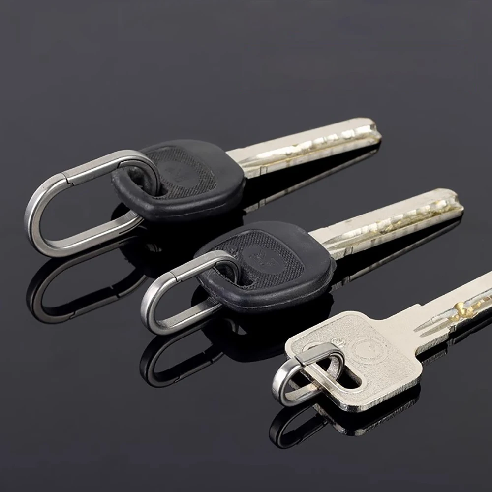 Titanium Alloy Quickdraw Keychain - Lightweight EDC Carabiner