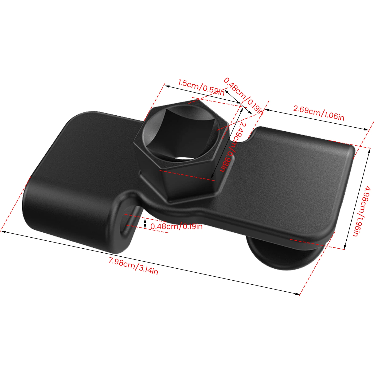 HEBEOT Brechstangen Adapter Set - 2-teilig Für 1/2 Und 3/8 Antrieb