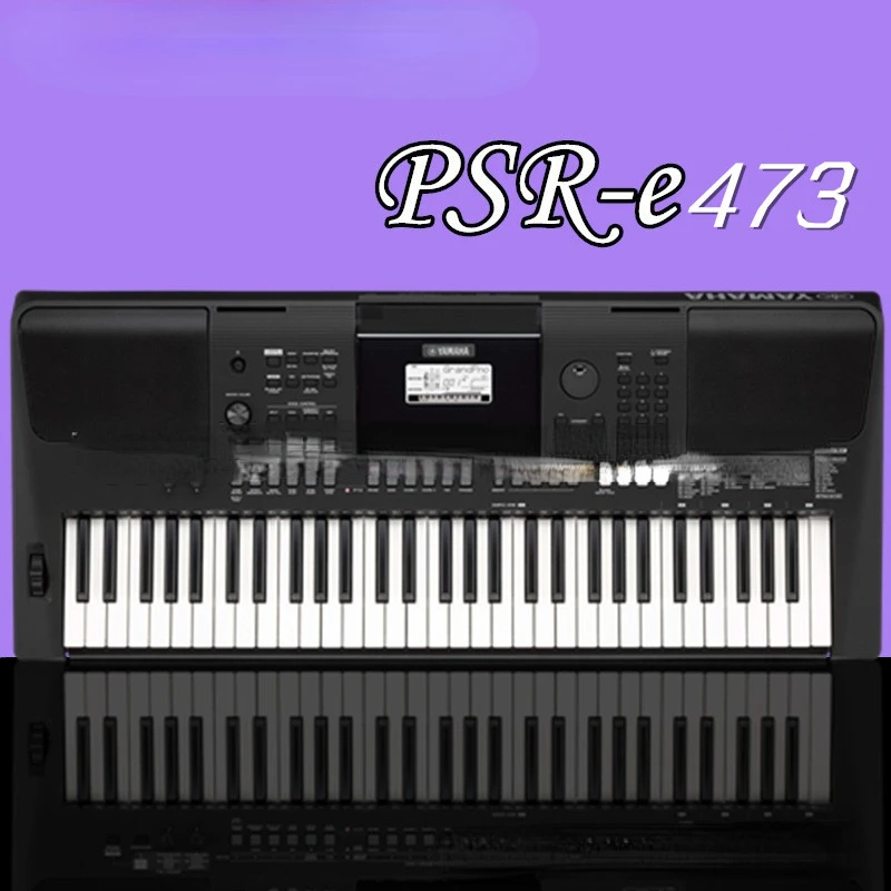 Adatto Per Pianoforte Elettronico Yamaha Psr-E473 Adulto 61 Tasti Dj Stage Performance Power Keyboard 463 Upgrade