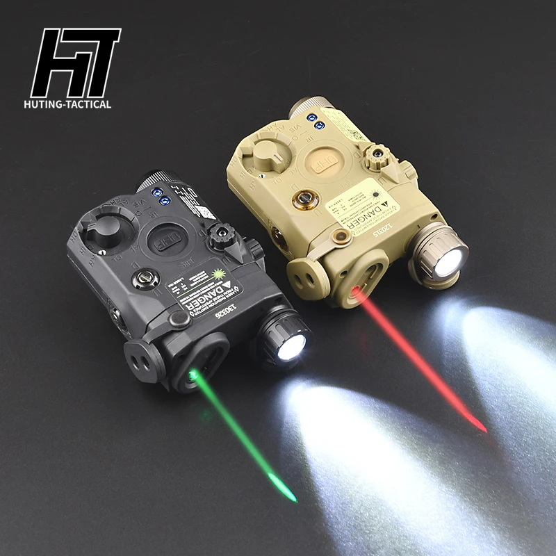 

Airsoft Green Blue Laser Indicator Red Dot IR Tactical Sight White Light Strobe Flashlight Fit 20mm Picatinny Rail Hunting