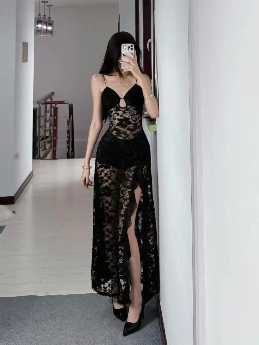 Hollowed Transparent Dress - Gothic Aesthetic photo review