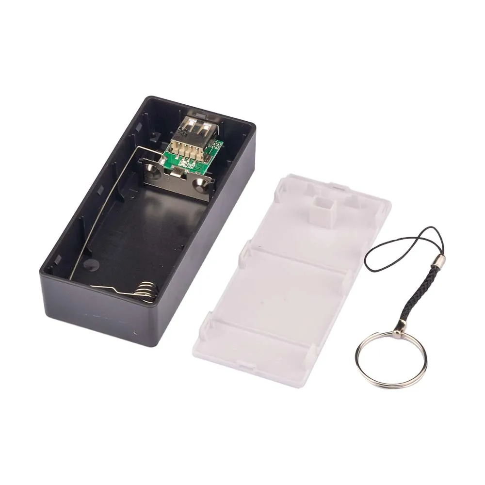 USB 전원 은행 상자 배터리 충전기 케이스 스마트 폰 MP3 전자 모바일 충전에 대 한 2X 18650 DIY 상자 재고 있음