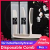 Free Shipping Hotel Star High End Restaurant Supplies Travel Hairdressing Beauty Salon Independent Packing Disposable Comb 1