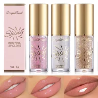 Large Brush Head Mirror Pearlescent Lip Gloss Lip Oil Lip Glaze Hydrating Plump Lip Moisturizing Fine Shimmer Lip Gloss Makeup 1
