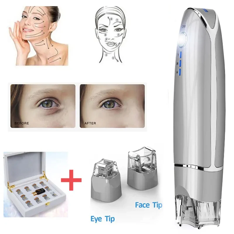 

BB Eye Massage Eye Lift Beauty Mini Device Pen Type Electric Massager Anti-wrinkle EMS Eye Massager Thin Face Eye Care Tool
