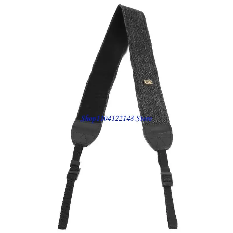 SLR DSLR 카메라 내구성 복고풍 에스닉 스타일용 P9FA 카메라 목 어깨 스트랩 벨트