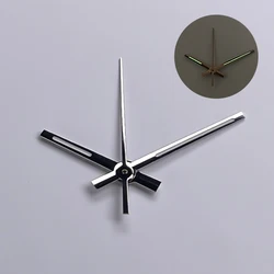 Versatile Green Luminous Watch Hands with Silver/Gold/Rose Gold Accents (Silver)