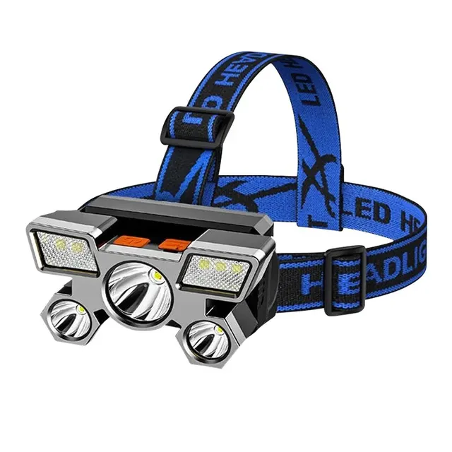 Powerful Rechargeable Head Flashlight for Fishing Led Headlamp Nitecore Camping Headlights Hunting Torch Hiking Front Lanterns 1