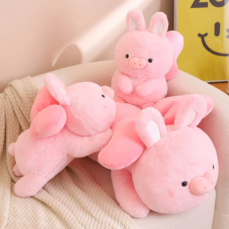 Kawaii Therapy Bunny Pig Plush XL - Limited Edition