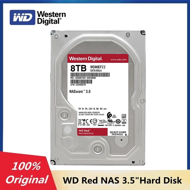 New Western Digital WD Red Pro NAS 8TB Internal Hard Drive HDD