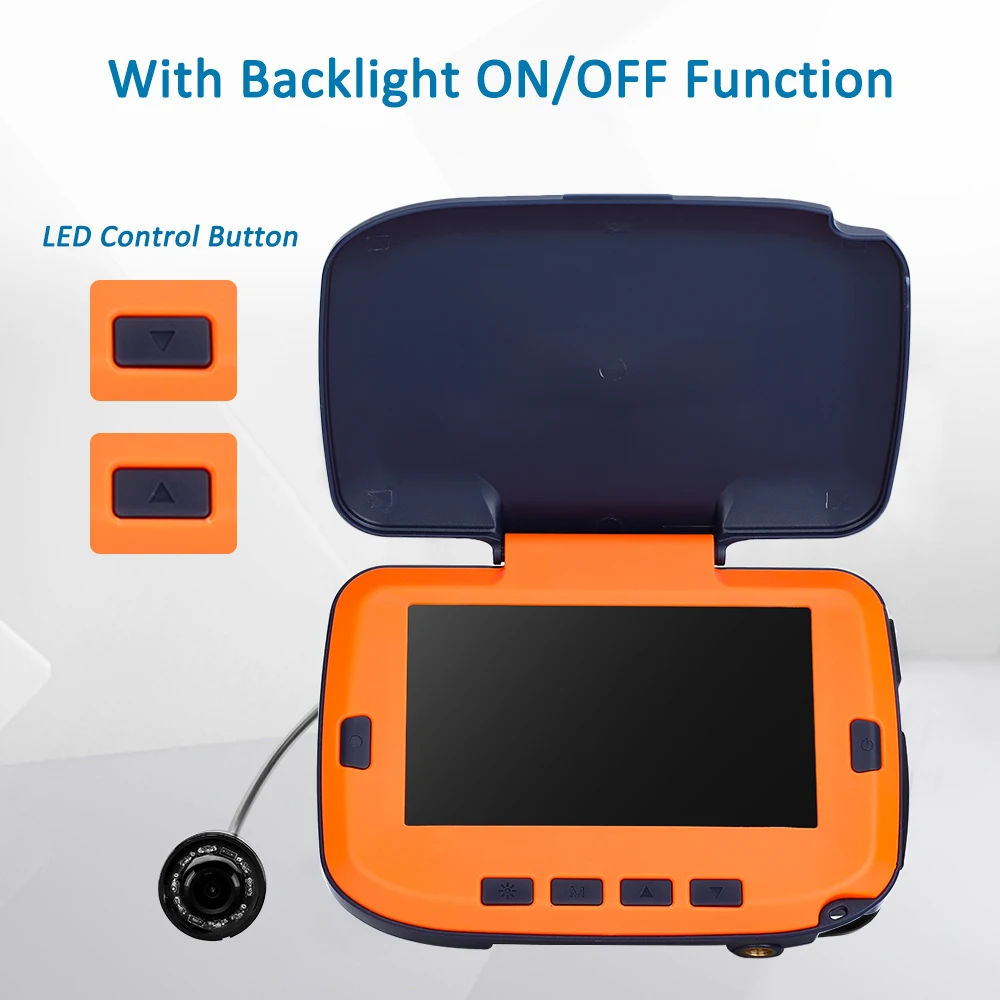 Fish Finder EYOYO Underwater video camera for Ice fishing 1000TVL 4.3