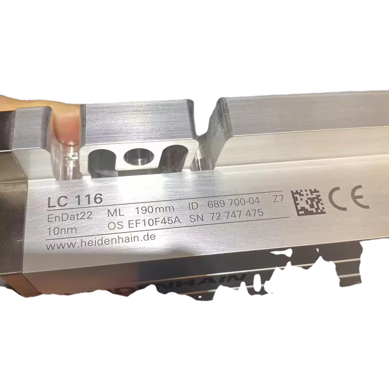 

ЧПУ Новый и оригинальный ПЛК Heidenhain решетка линейка LC 116 мл 190 мм ID 689700-04