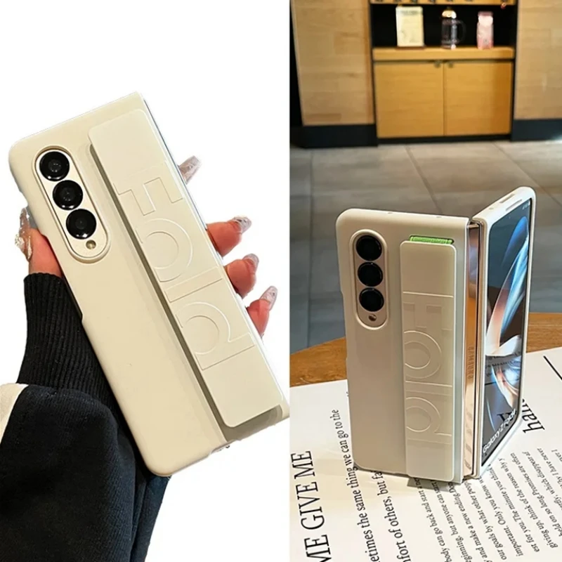 Luxury Soft Silicone Wrist Strap Holder Phone Case - Ultra Thin Matte Hard PC Cover