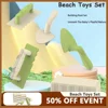 Child Beach Toys, Shovel Sandbox Castle Building Sand Brick Walls Molds Tools, Summer Outdoor Games, Kids Play Water Sands Toys 1