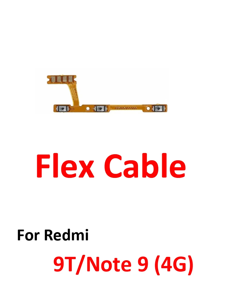 Pulsante Volume Per Xiaomi Redmi Note 5G Note 9T Ricambio