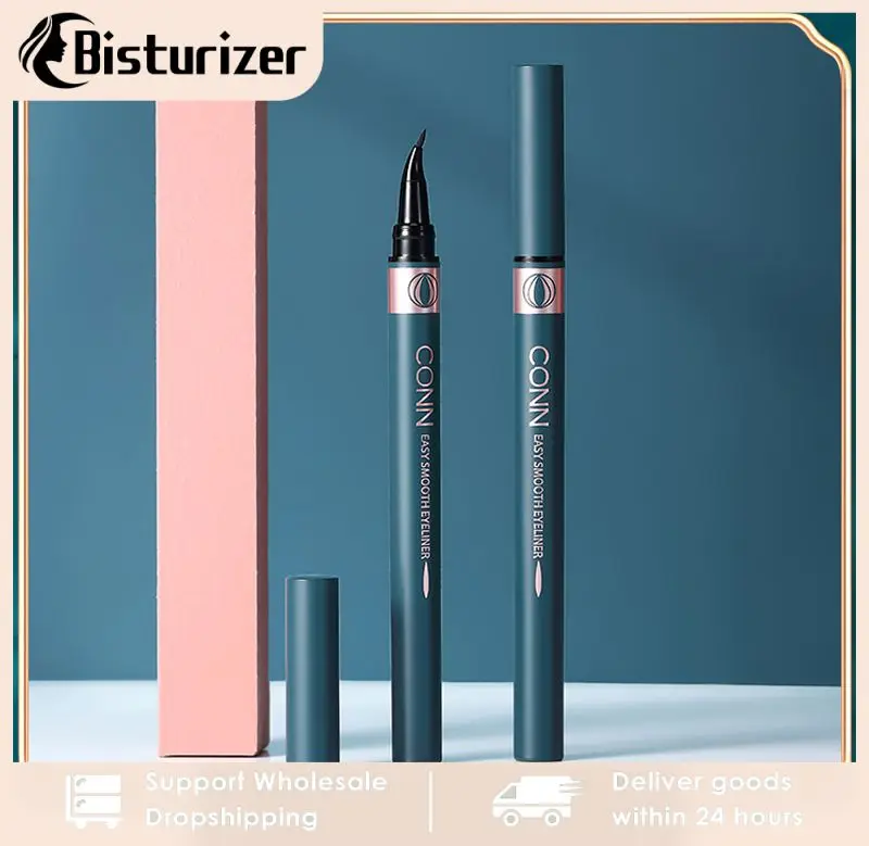 

Angled Black Waterproof Liquid Eyeliner Pencil No Dizzy Eye Liner Pen Cosmetics Eye Makeup Cosmetic For Novices TSLM1