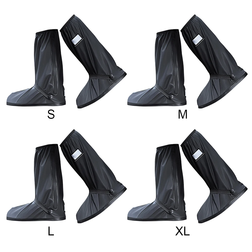 Creative Rainproof Shoes Cover Waterproof High Tube Cycling Bike Rain Boot Thick Shoes Cover Reusable For Motorcycle Riding Bike
