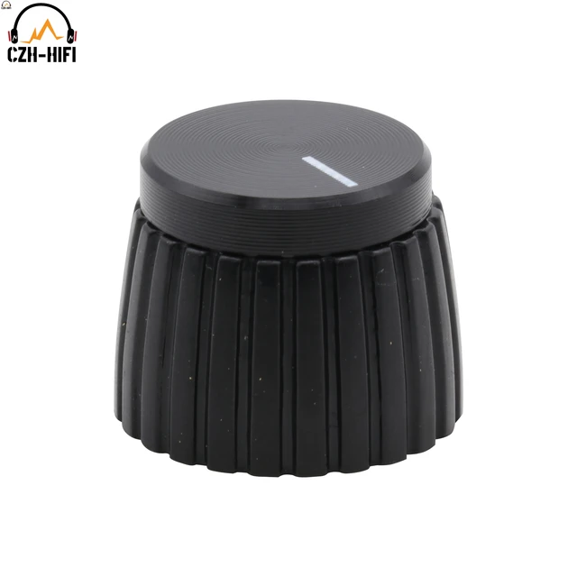 10 Manopole Per Pedali Effetto Chitarra - Nero, Con Viti E Cacciavite, Per Potenziometri 6.4mm - Foto 2