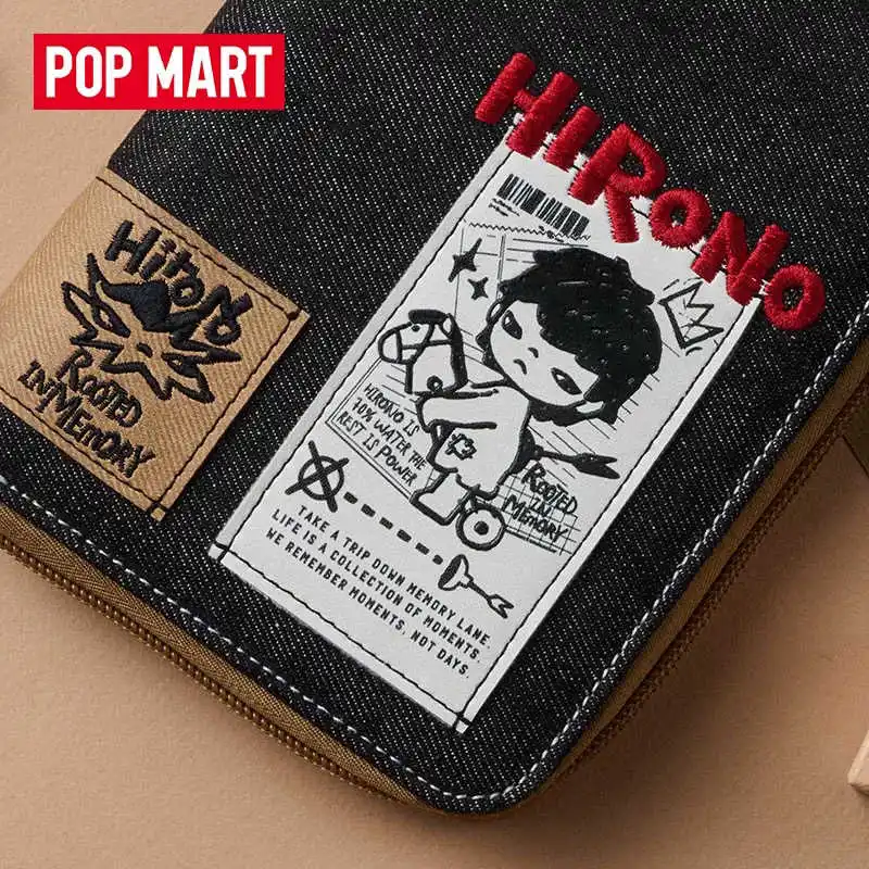 POPMART Original Hirono Echo Serise Passport Cover Passport Holder