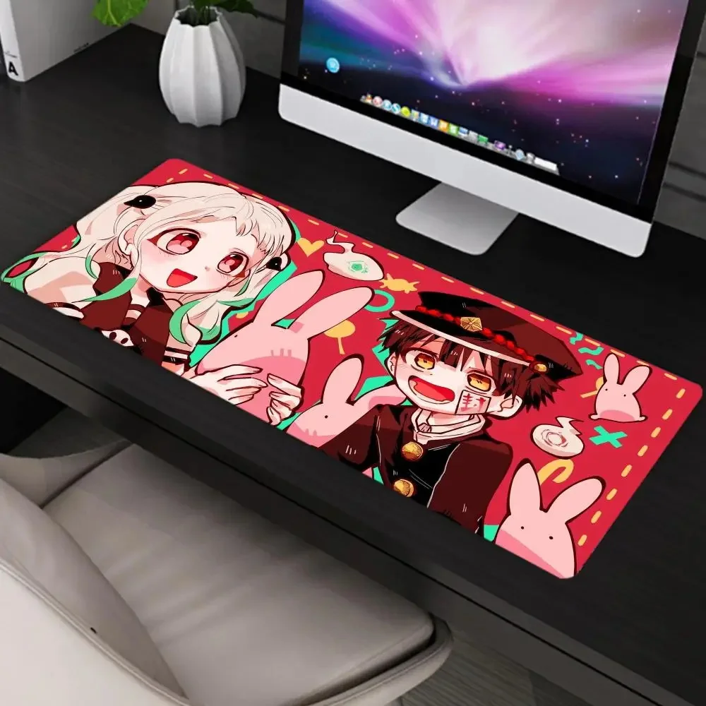 

900x400mm Toilet Bound Hanako Kun Computer Table Rubber Mousepad Game Deskmat Extended Custom Keyboard Mat Desk Mat Carpet Large
