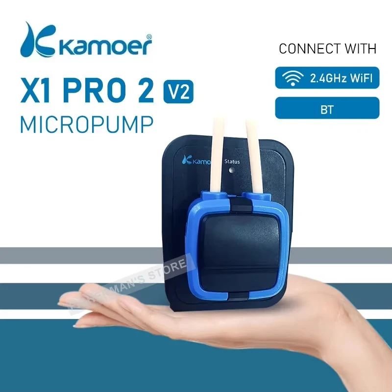 Kamoer X1 PRO 2 V2 WiFi Bluetooth APP Dosing Pump Fish Tank